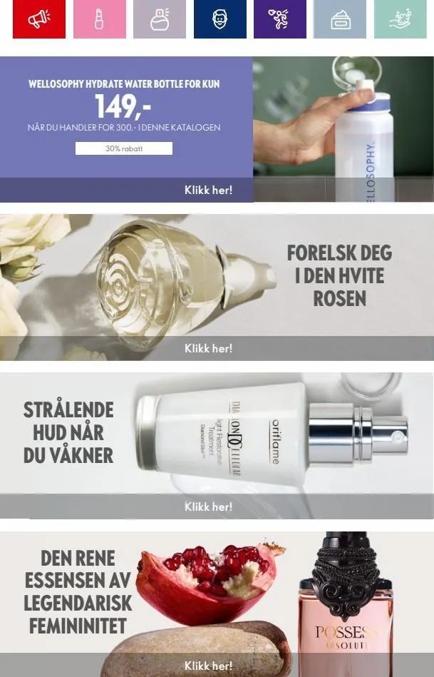 Oriflame kundeavis til 12.09.2023 fra 31. august til 12. september 2023 - kundeavisside 22