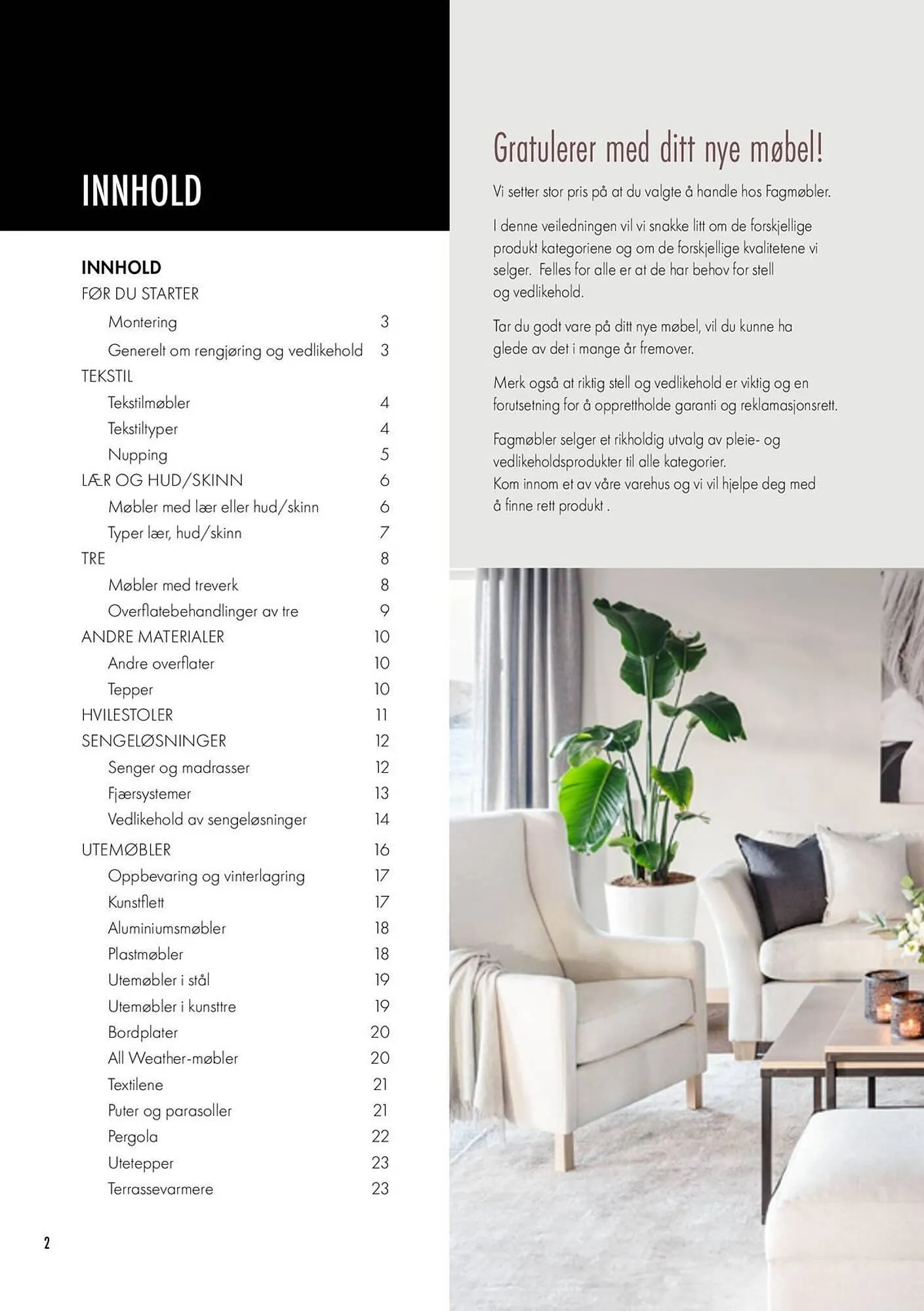 Fagmøbler kundeavis fra 16. desember til 27. desember 2025 - kundeavisside 2