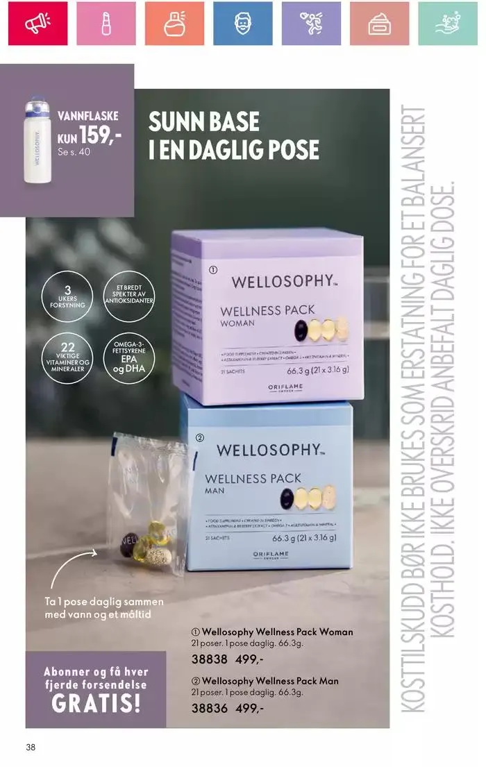 ORIFLAME Kundeavis fra 5. januar til 12. januar 2025 - kundeavisside 38