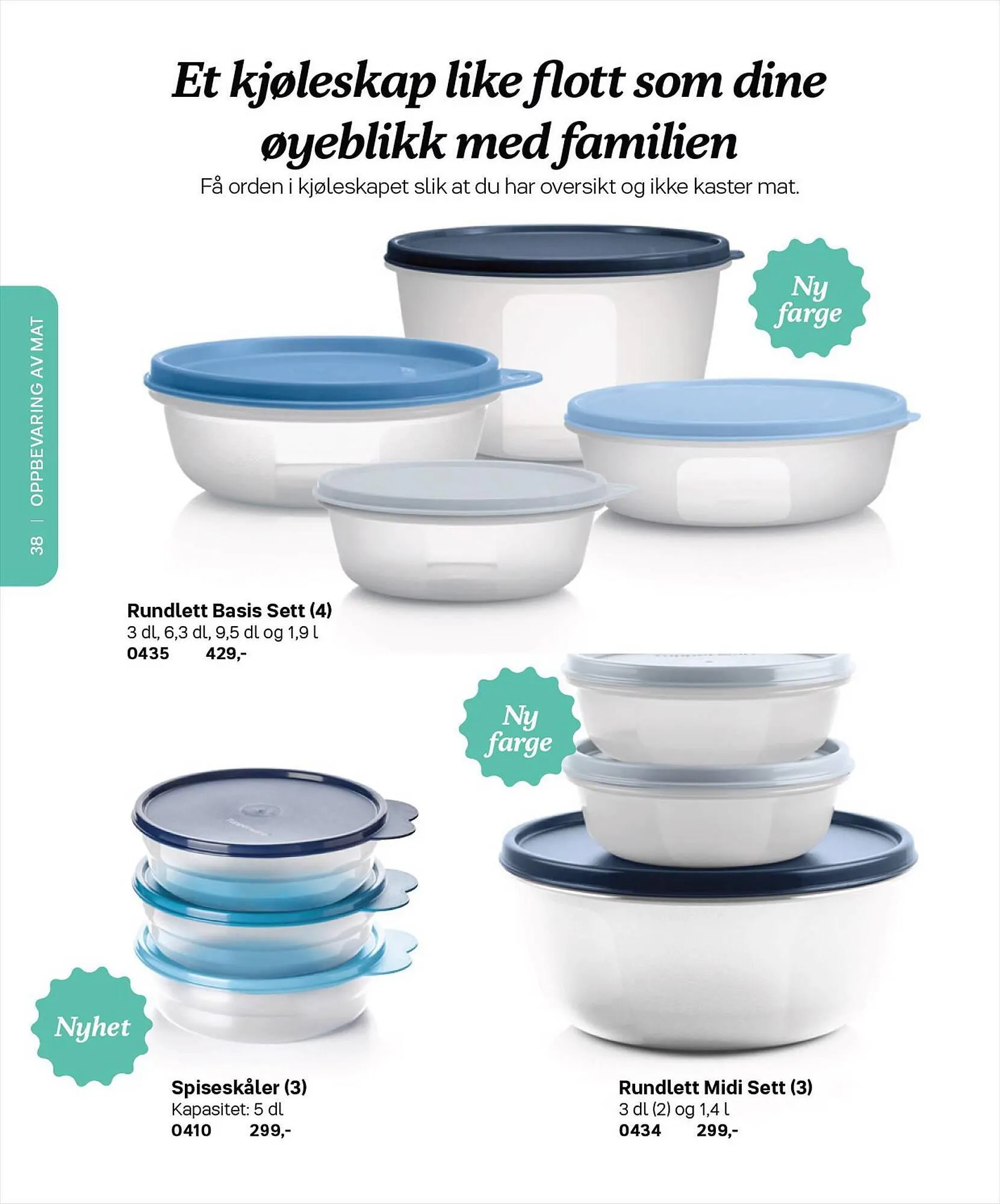 Tupperware Kundeavis fra 6. mars til 31. august 2023 - kundeavisside 38