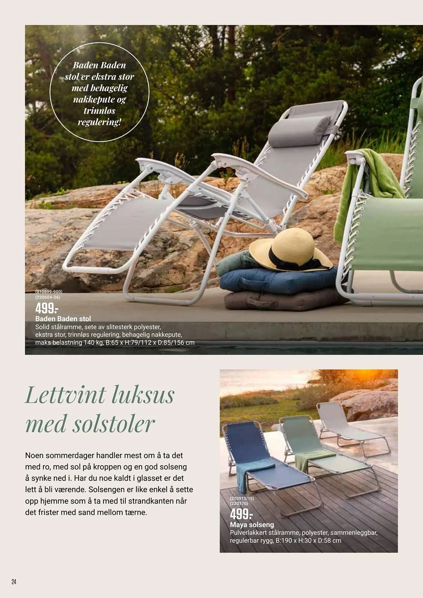 Europris kundeavis fra 10. april til 1. juli 2026 - kundeavisside 24