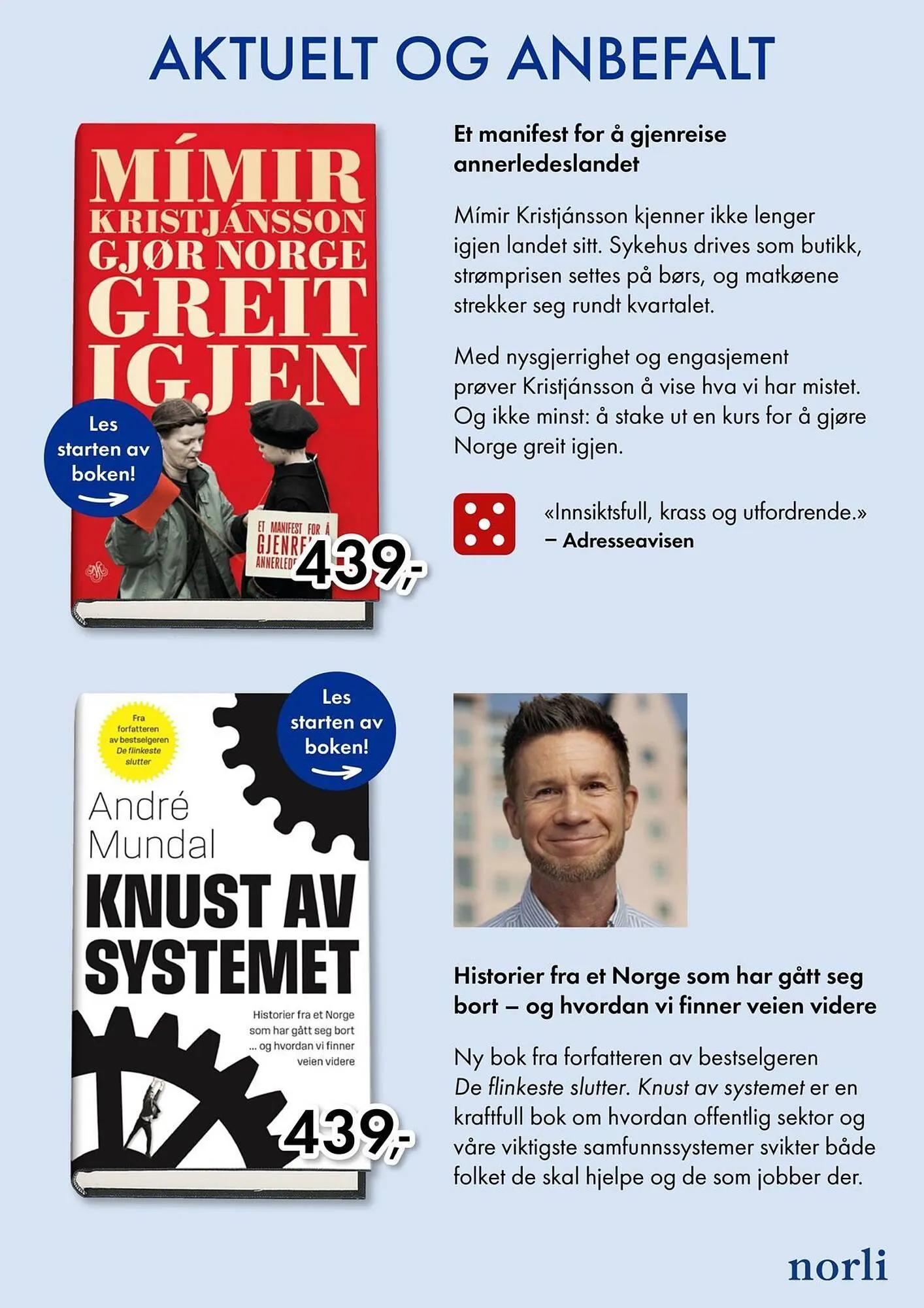 Norli kundeavis fra 17. oktober til 1. desember 2025 - kundeavisside 7