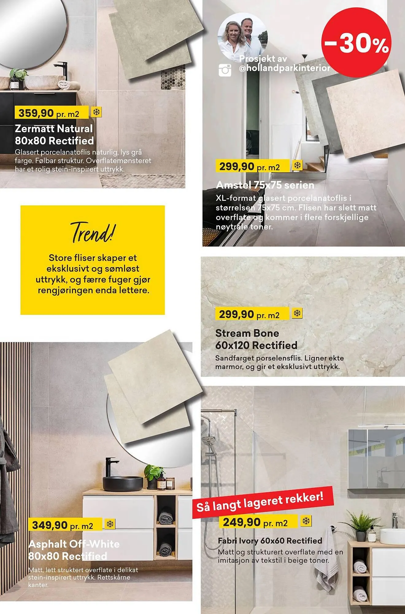 Right Price Tiles Kundeavis fra 6. mars til 7. april 2024 - kundeavisside 9