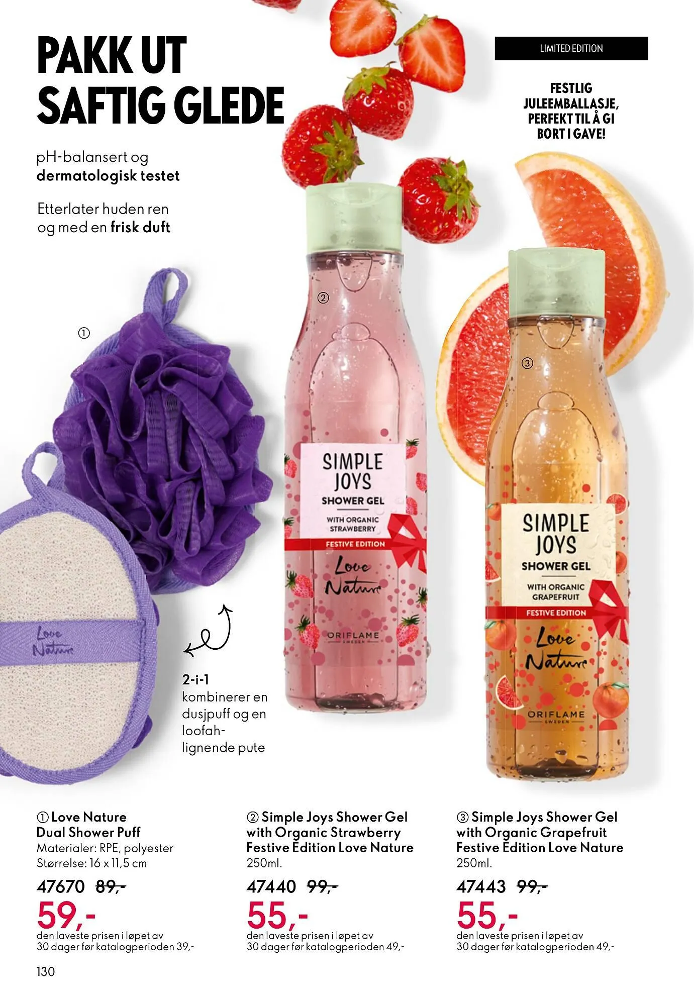 Oriflame katalog fra 10. desember til 30. desember 2025 - kundeavisside 130