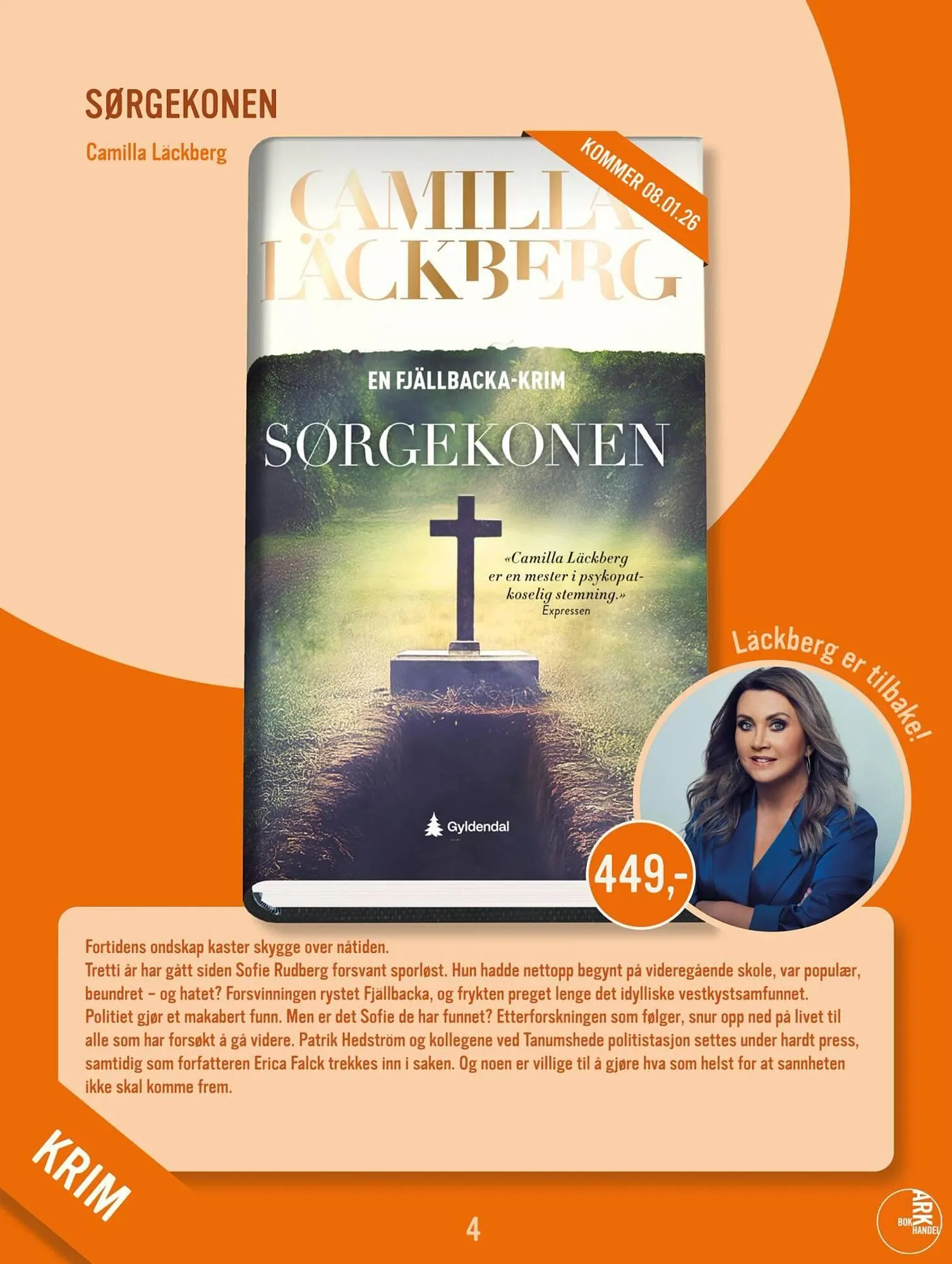 Ark Bokhandel kundeavis fra 4. januar til 1. februar 2026 - kundeavisside 4