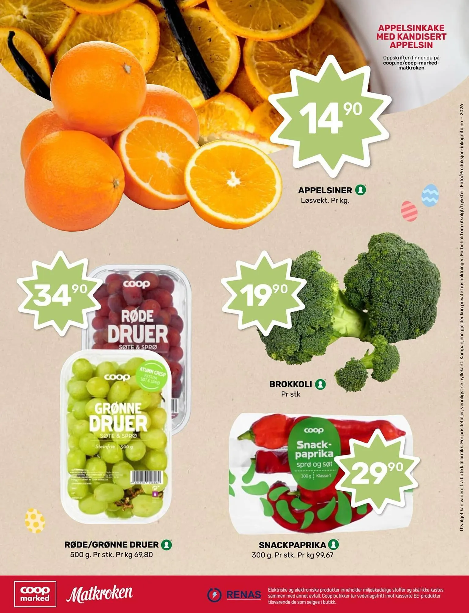 Matkroken kundeavis fra 23. mars til 5. april 2026 - kundeavisside 8