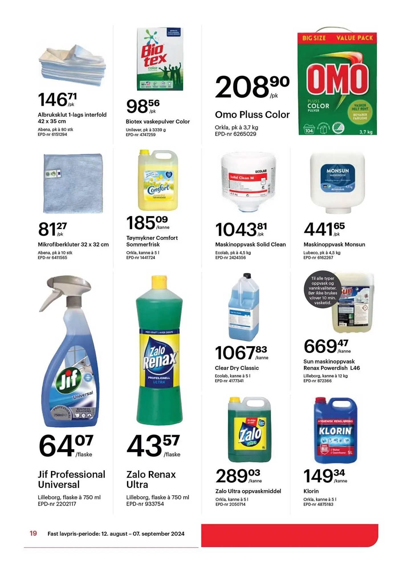 Storcash Kundeavis fra 26. august til 7. september 2024 - kundeavisside 19