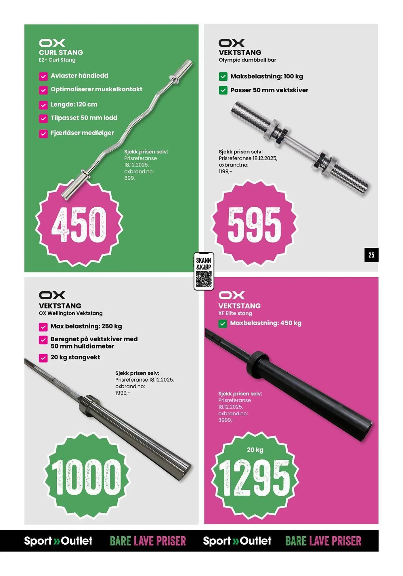 Sport Outlet kundeavis fra 14. januar til 2. februar 2026 - kundeavisside 25
