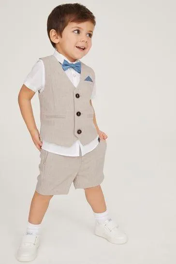Souprava košilové vesty a šortek Baker by Ted Baker