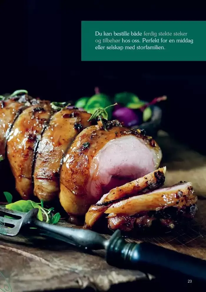 Rabatter og kampanjer fra 22. november til 6. desember 2024 - kundeavisside 23