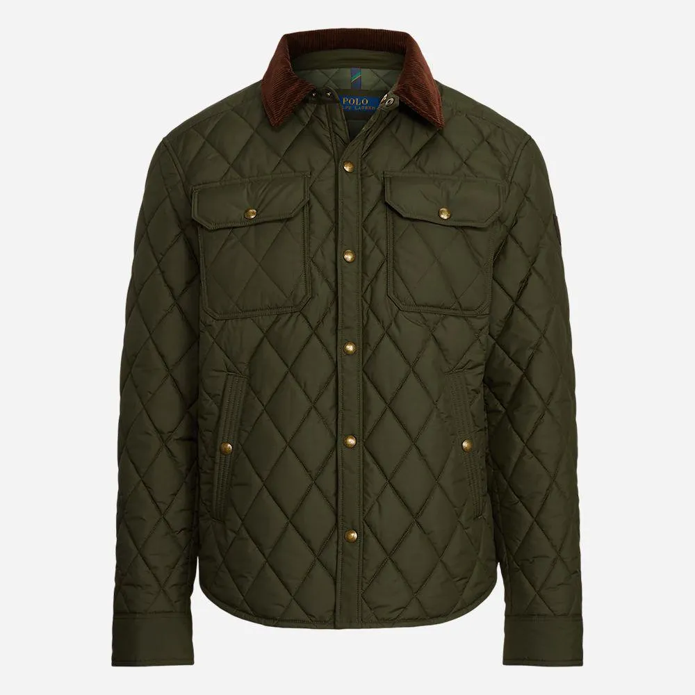 Brentford Insulated Shirt Jacket - Company Olive