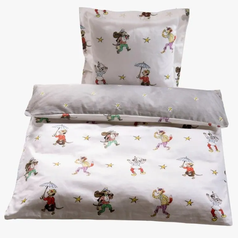 Hakkebakkeskogen sengesett, white, hakkebakkeskogen