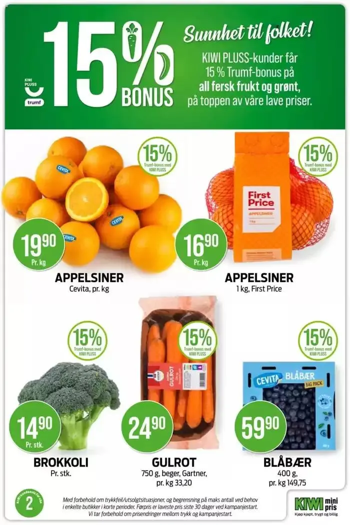 Kiwi Kundeavis fra 1. januar til 12. januar 2025 - kundeavisside 6