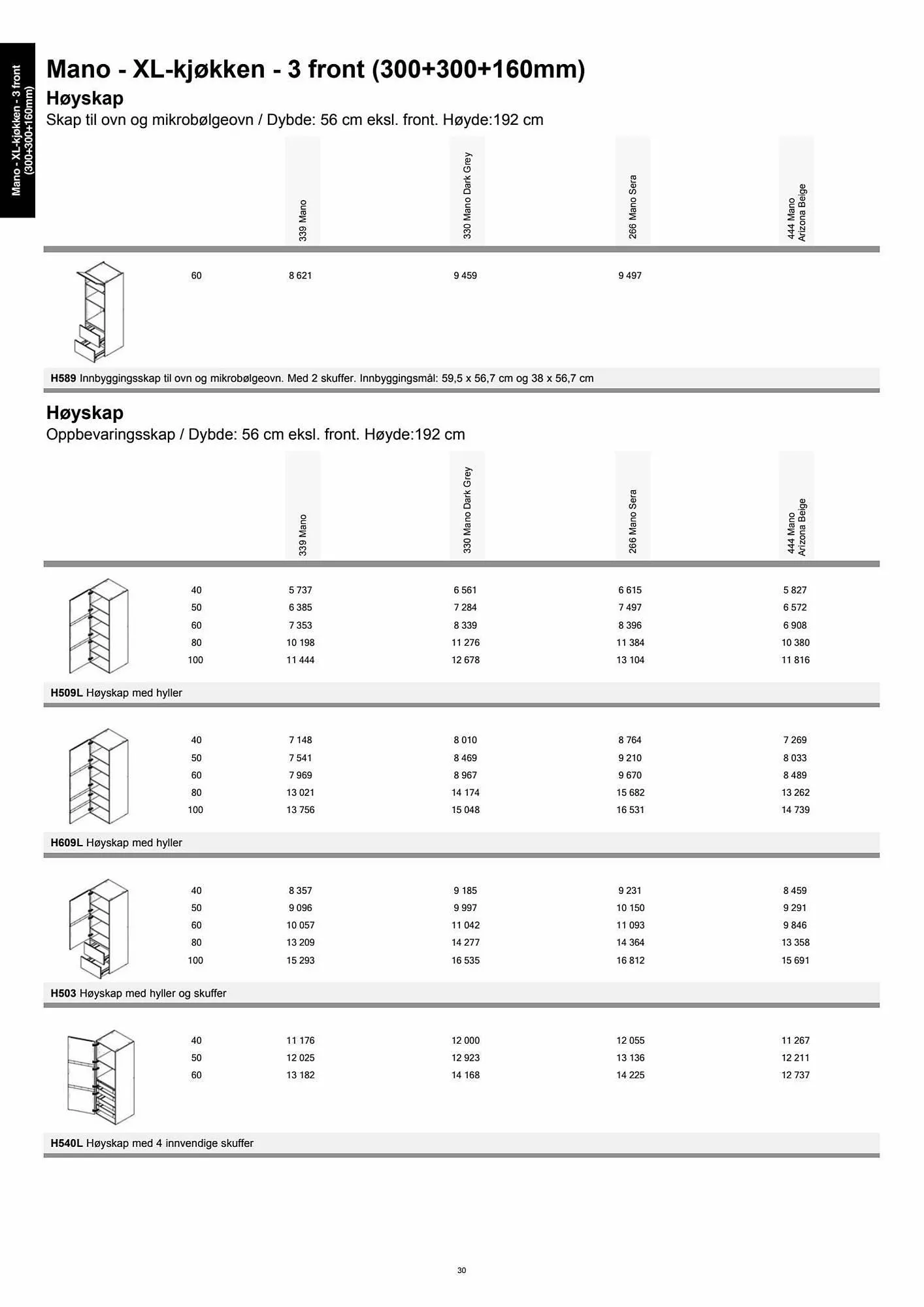 Kvik Kjøkken Kundeavis fra 11. september til 11. oktober 2023 - kundeavisside 30