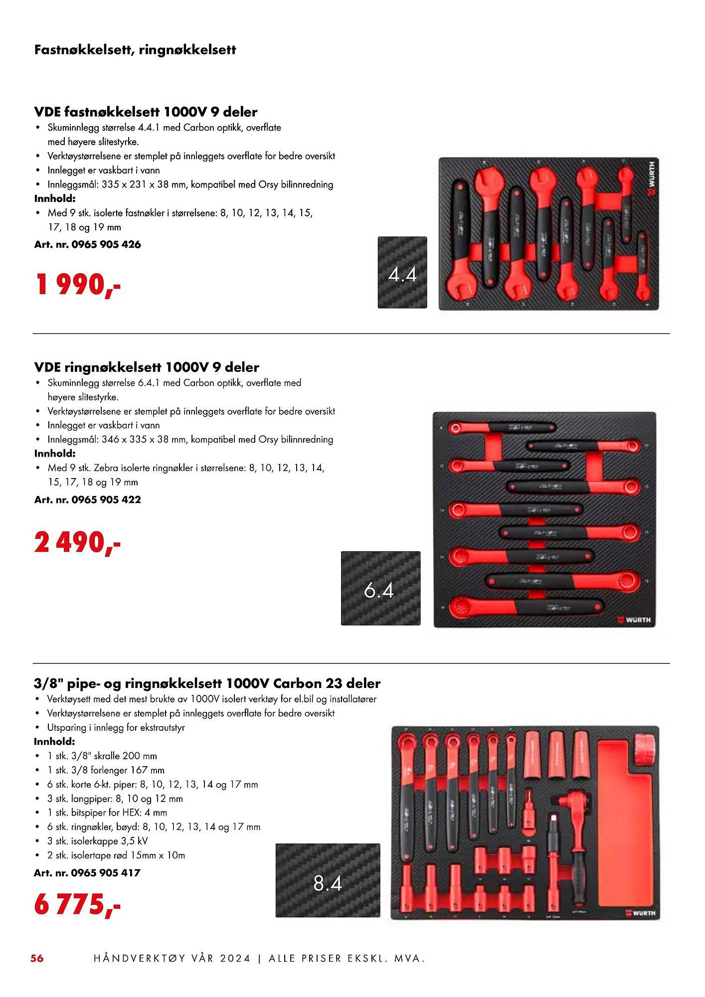 Würth Kundeavis fra 5. februar til 2. juni 2024 - kundeavisside 56
