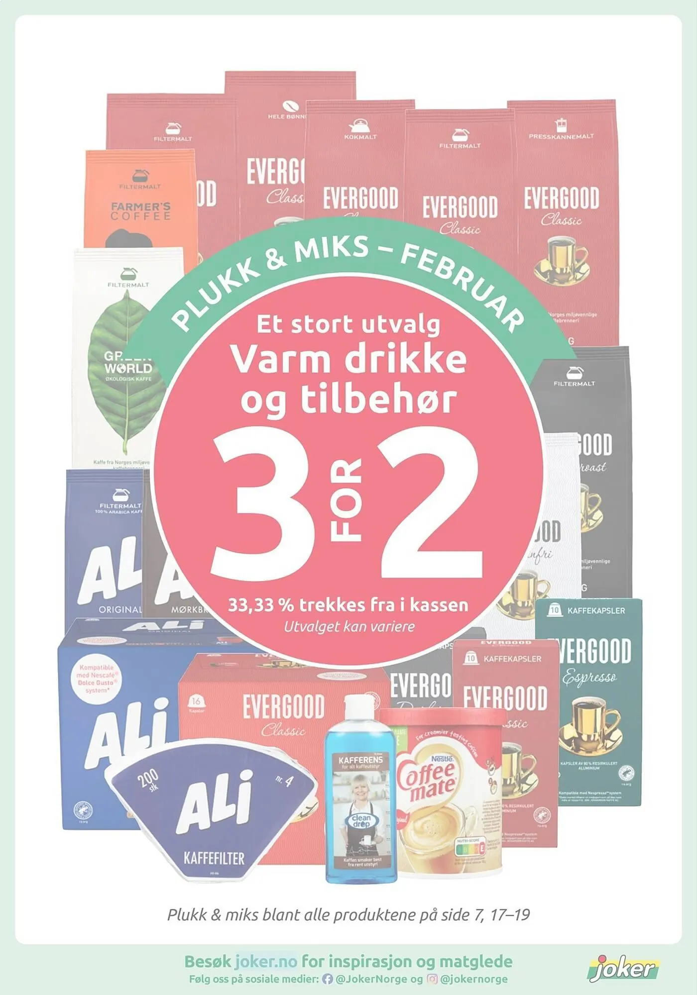 Joker kundeavis fra 16. februar til 21. februar 2026 - kundeavisside 17