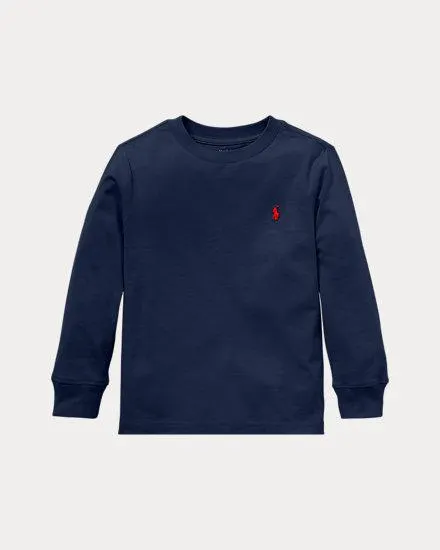 Cotton Jersey Crewneck Tee
