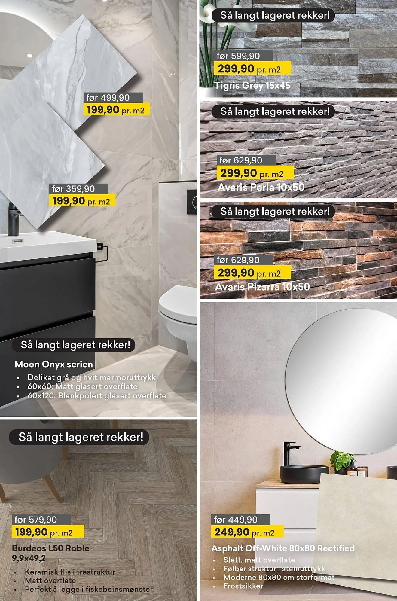 Right Price Tiles kundeavis fra 5. januar til 1. februar 2026 - kundeavisside 5