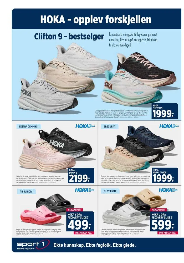 Sport 1 Ekte Sport fra 22. august til 1. september 2024 - kundeavisside 14