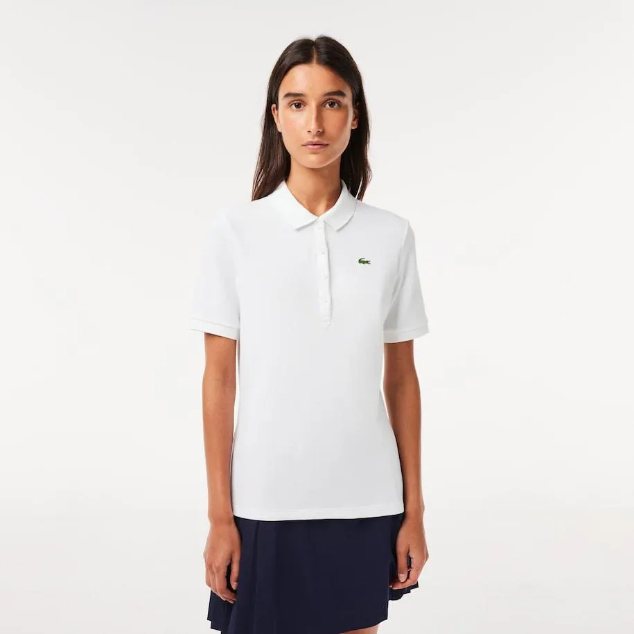 Women's Lacoste SPORT Slim Fit Organic Cotton Ultra-Dry Golf Polo