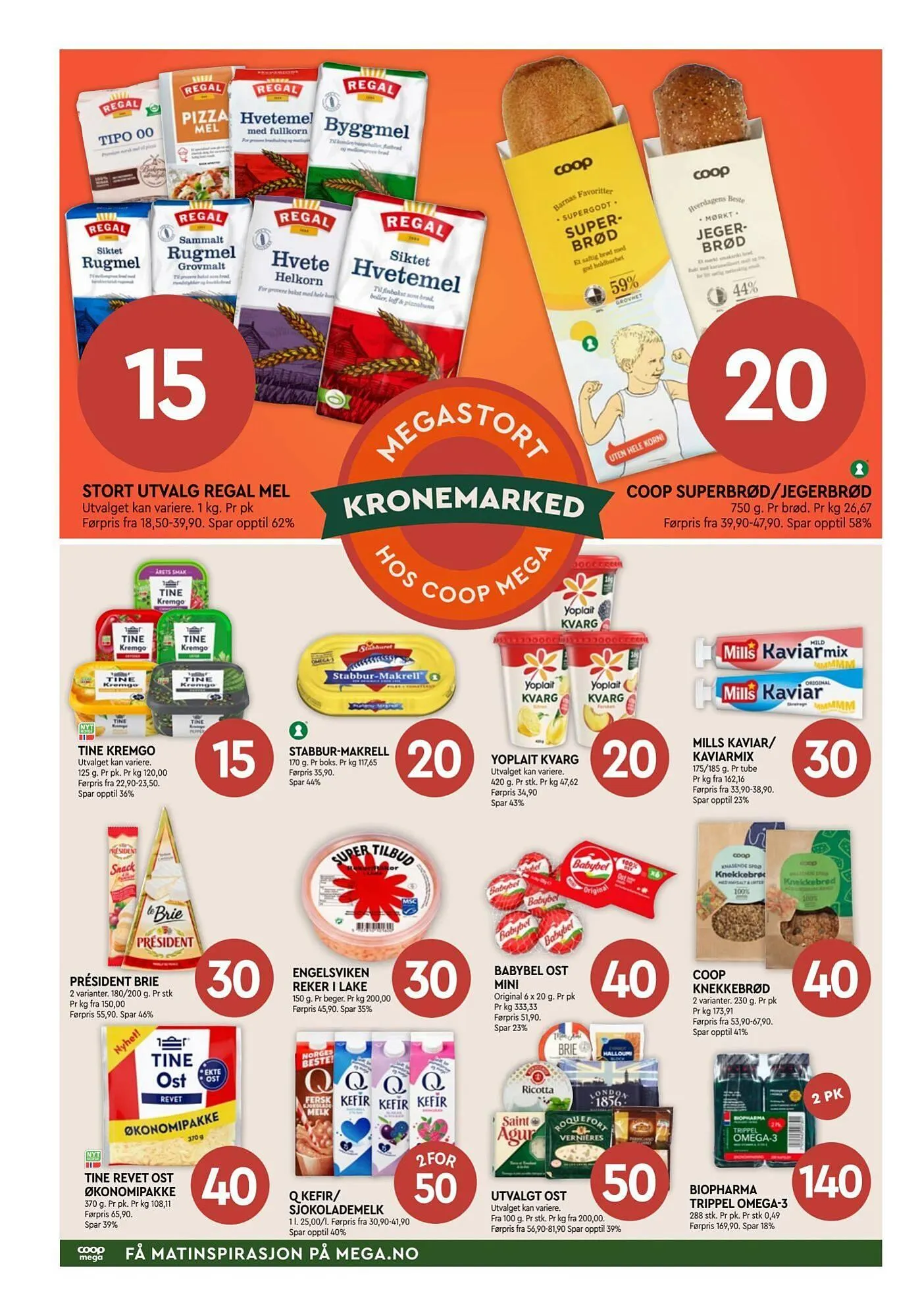 Coop Mega kundeavis fra 20. oktober til 25. oktober 2025 - kundeavisside 4