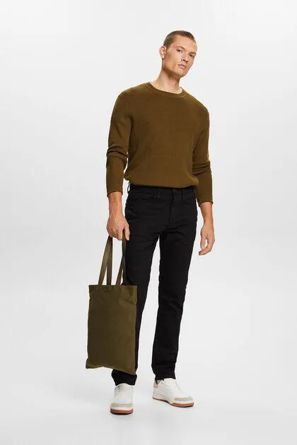 Recycled: straight fit jeans