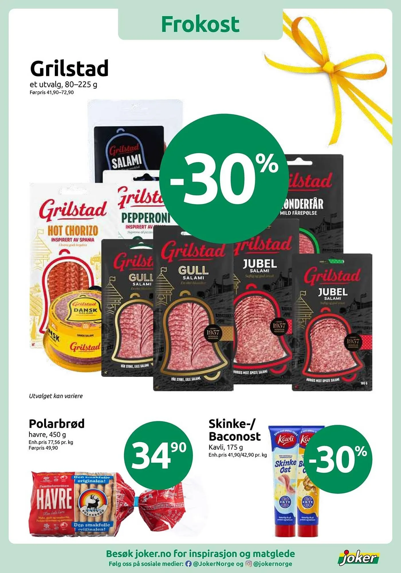 Joker kundeavis fra 30. mars til 4. april 2026 - kundeavisside 5