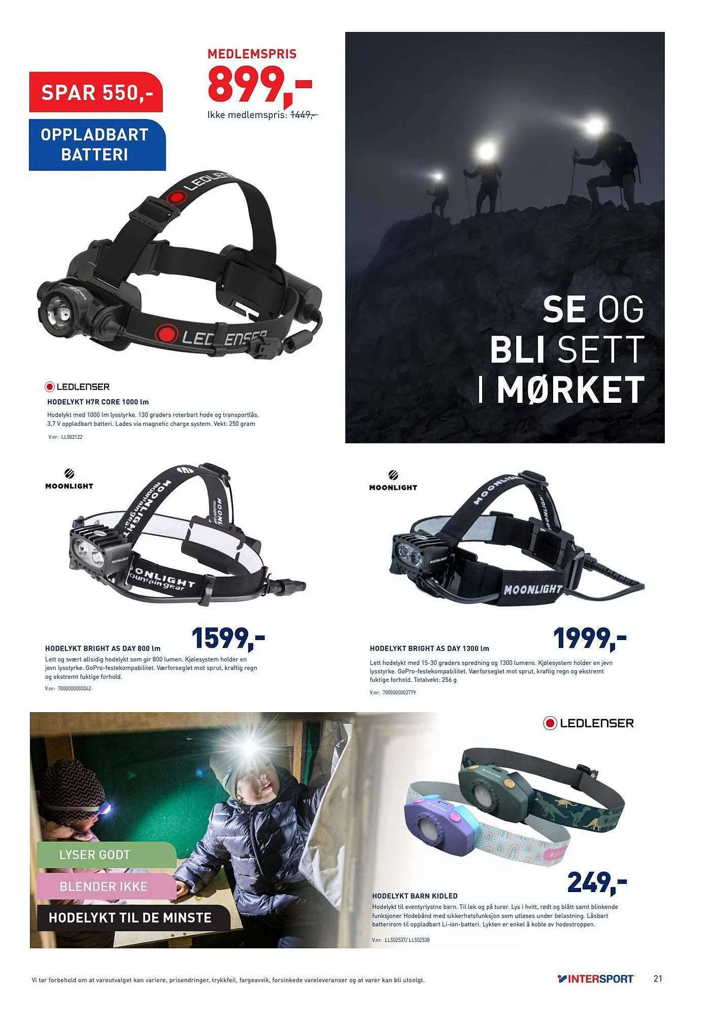 Intersport Kundeavis fra 18. september til 30. september 2023 - kundeavisside 21