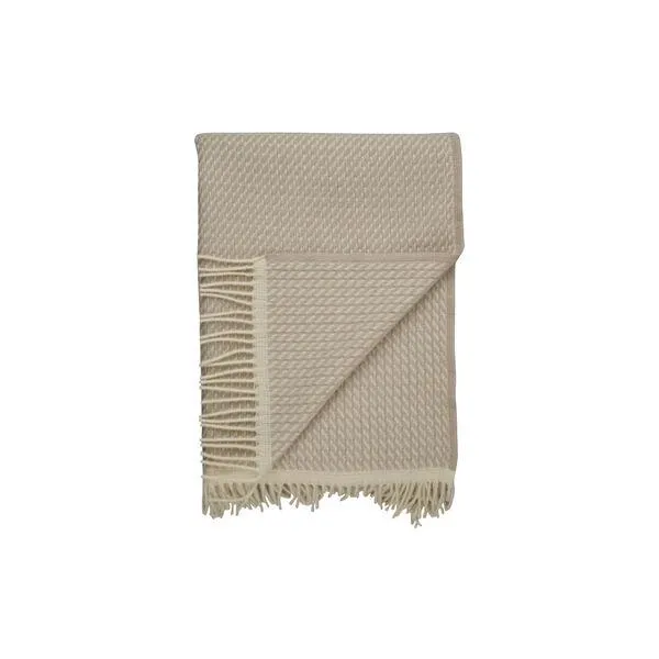 MELLO Throw, warm grey