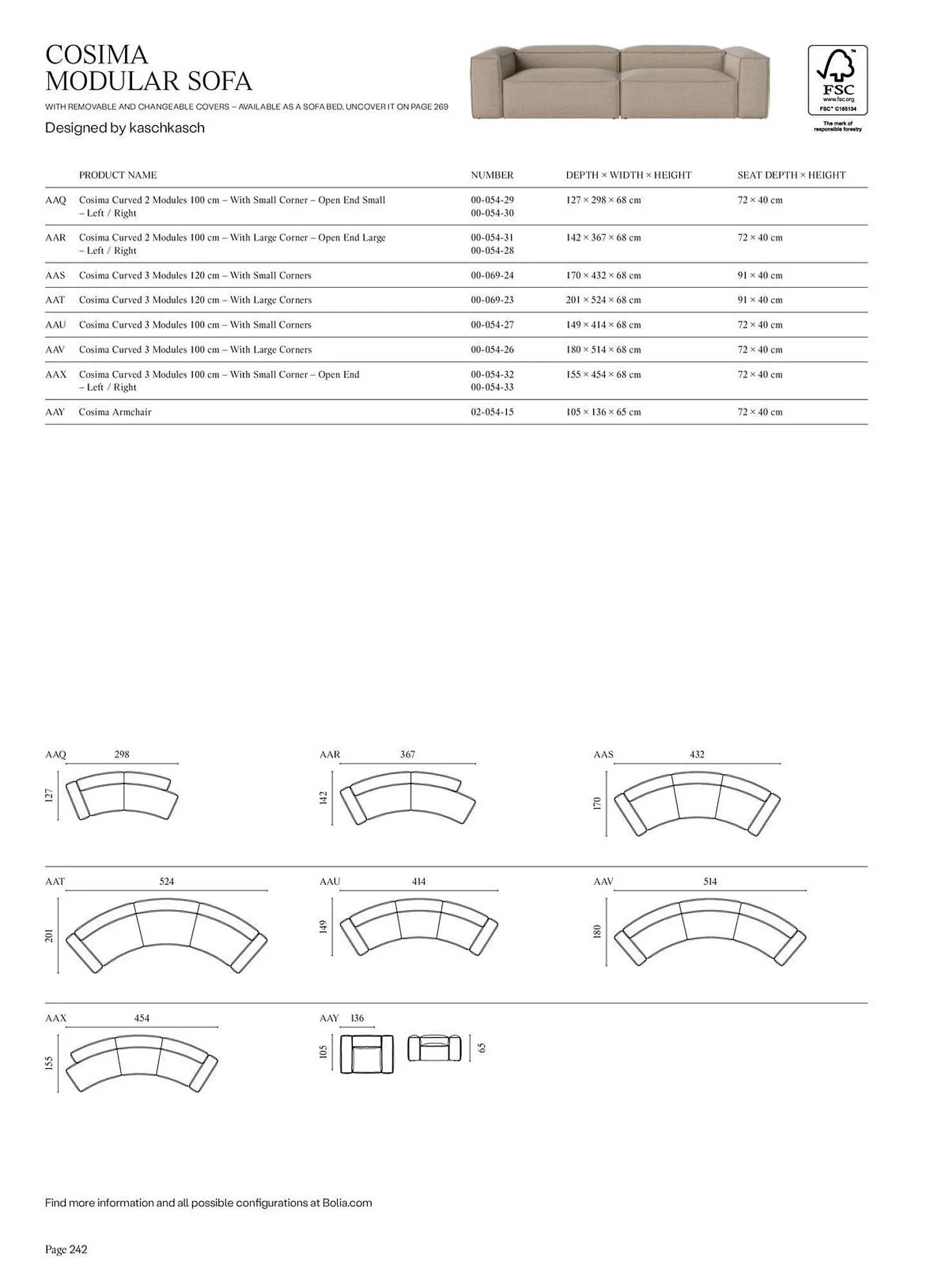 Bolia kundeavis fra 15. september til 31. desember 2025 - kundeavisside 244