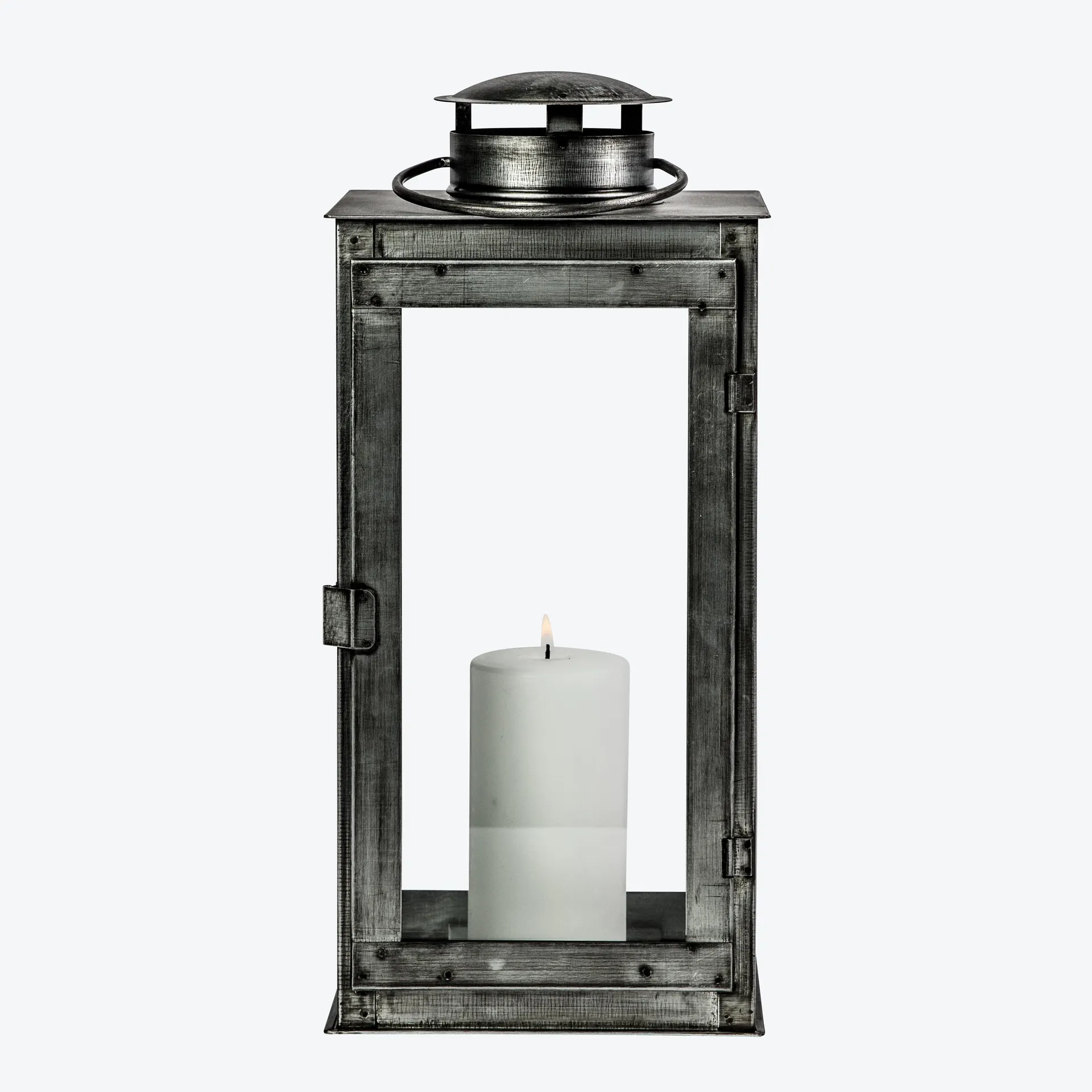 Oppdal Lykt Firkantet Antikk