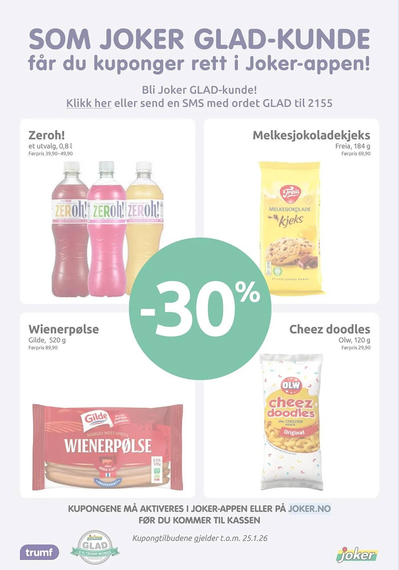 Joker kundeavis fra 13. januar til 25. januar 2026 - kundeavisside 20