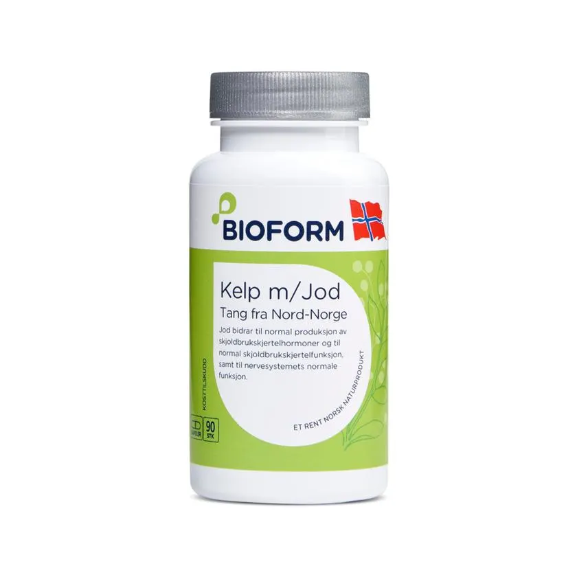 Bioform kelp med jod 90 kapsler