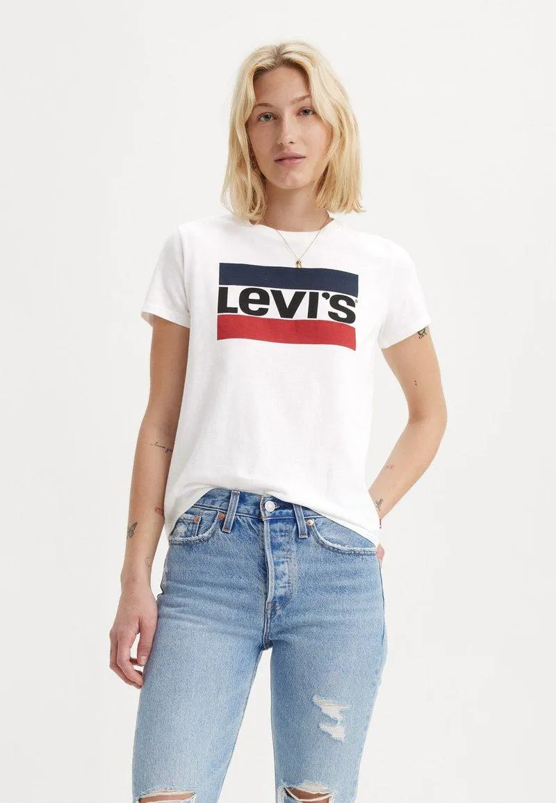THE PERFECT TEE - T-shirt imprimé - white
