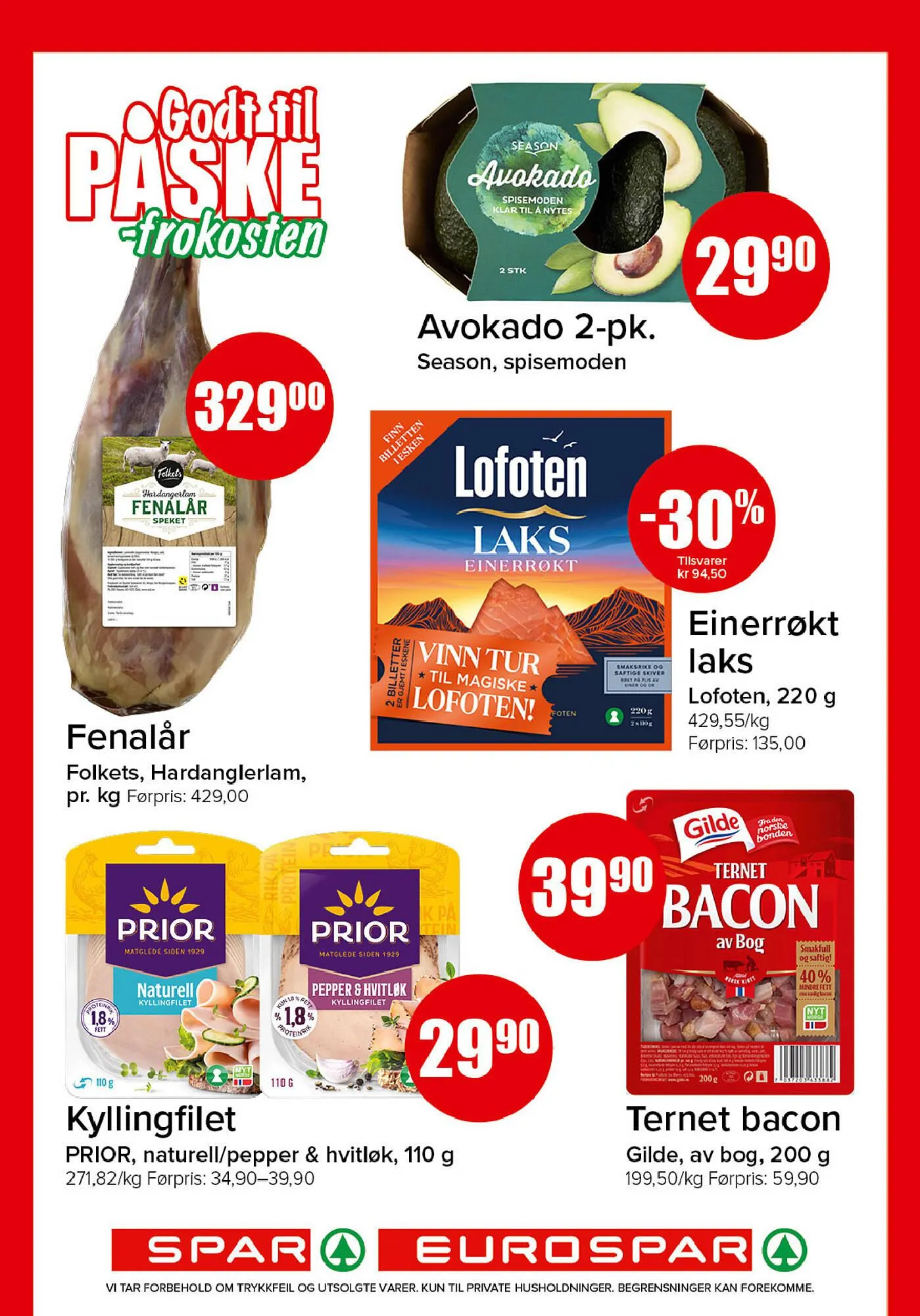 Spar kundeavis fra 29. mars til 4. april 2026 - kundeavisside 7