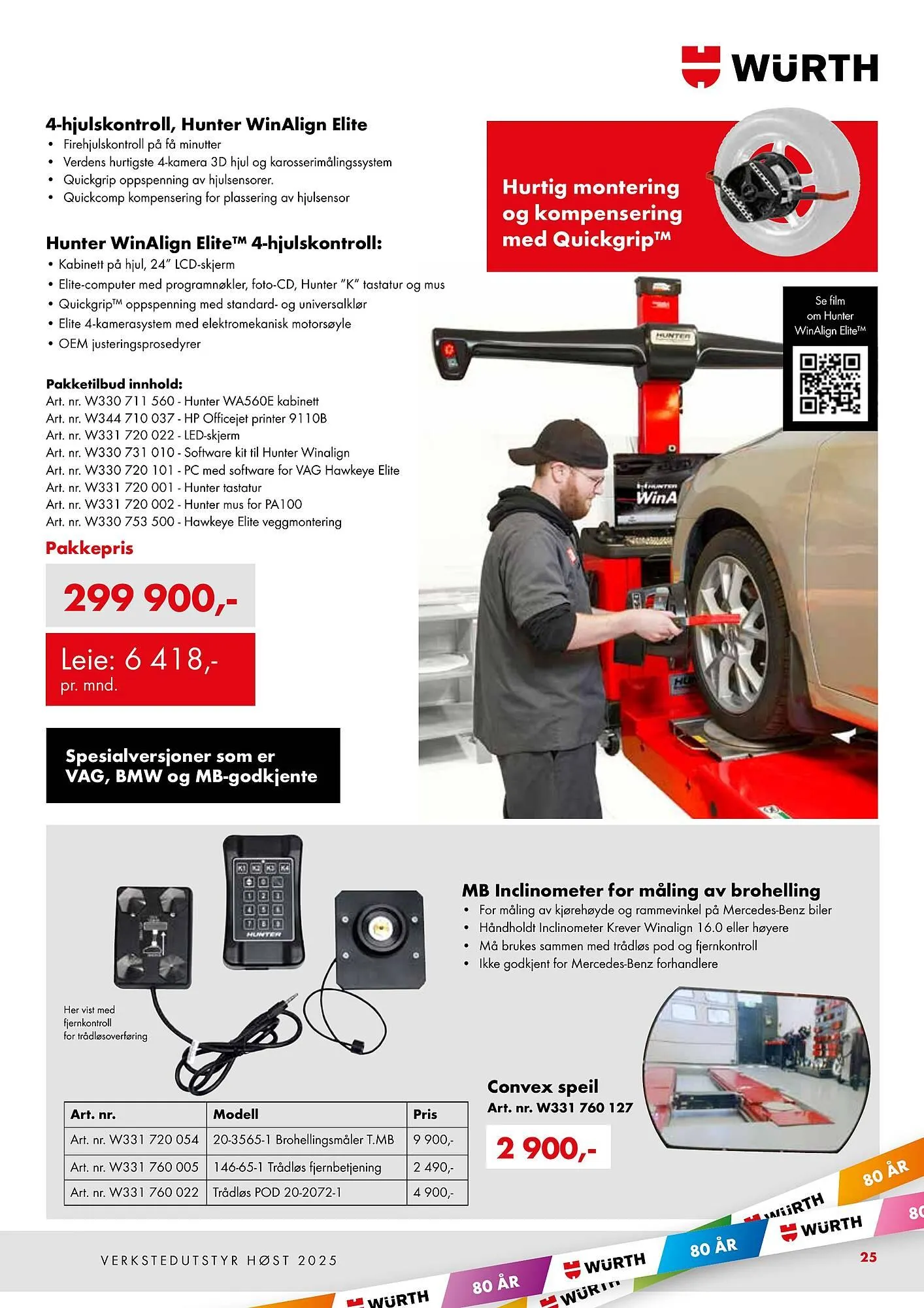 Würth kundeavis fra 16. september til 31. desember 2025 - kundeavisside 25