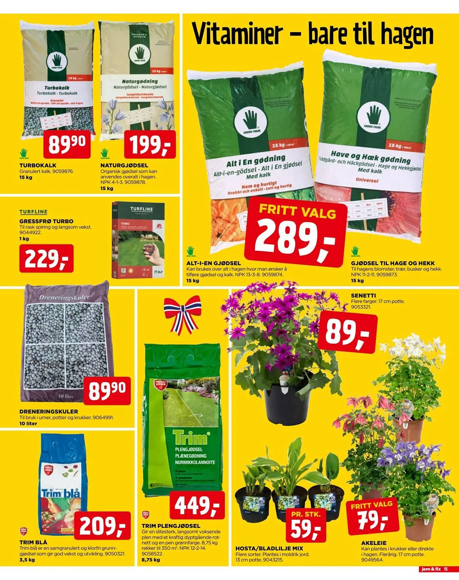 Jem & fix kundeavis fra 10. mai til 17. mai 2026 - kundeavisside 15