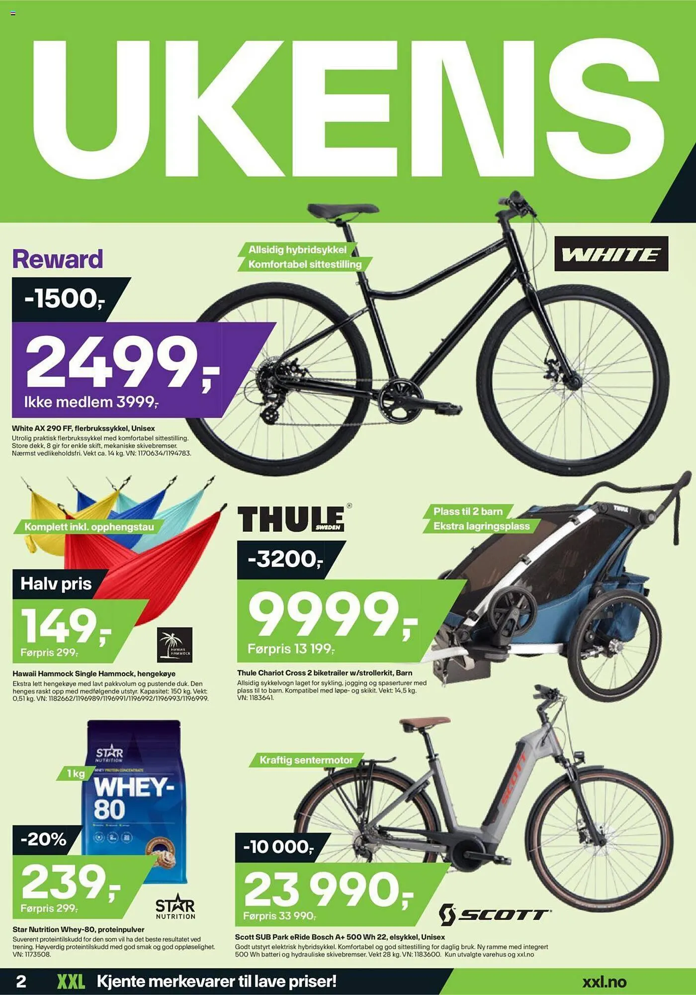 XXL Sport Kundeavis fra 18. september til 24. september 2023 - kundeavisside 2