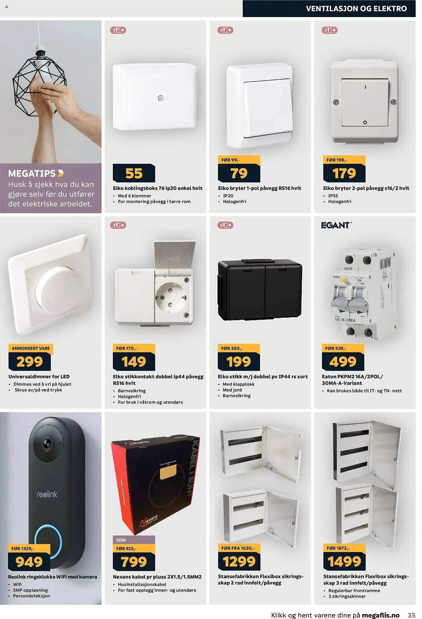 Megaflis kundeavis fra 9. februar til 25. august 2026 - kundeavisside 35