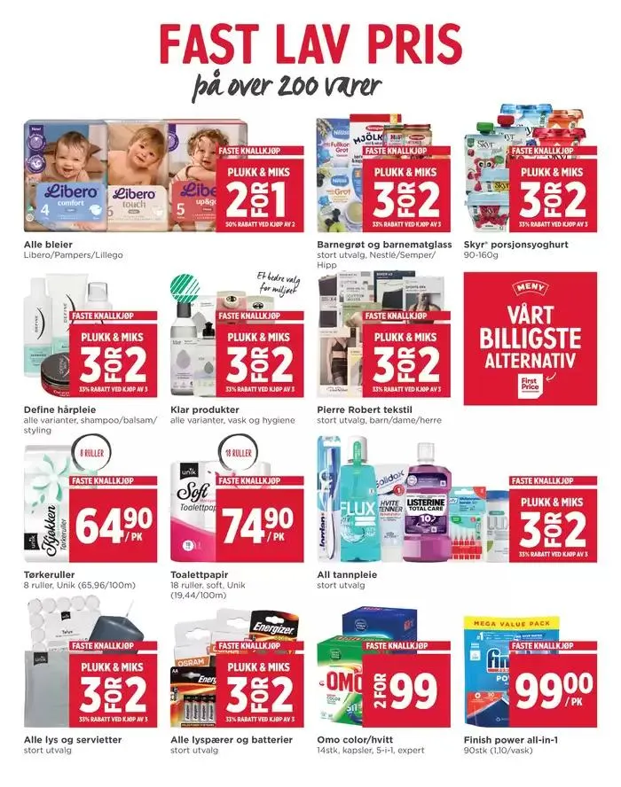 Meny Kundeavis fra 26. januar til 9. februar 2025 - kundeavisside 11