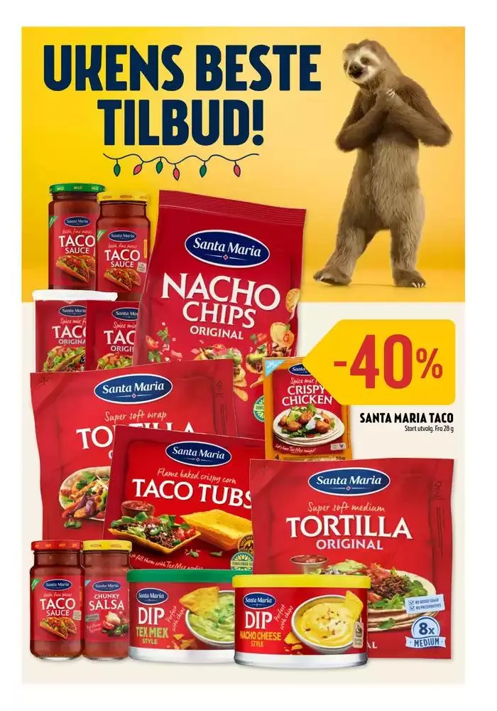 Stort utvalg av tilbud fra 25. november til 8. desember 2024 - kundeavisside 5