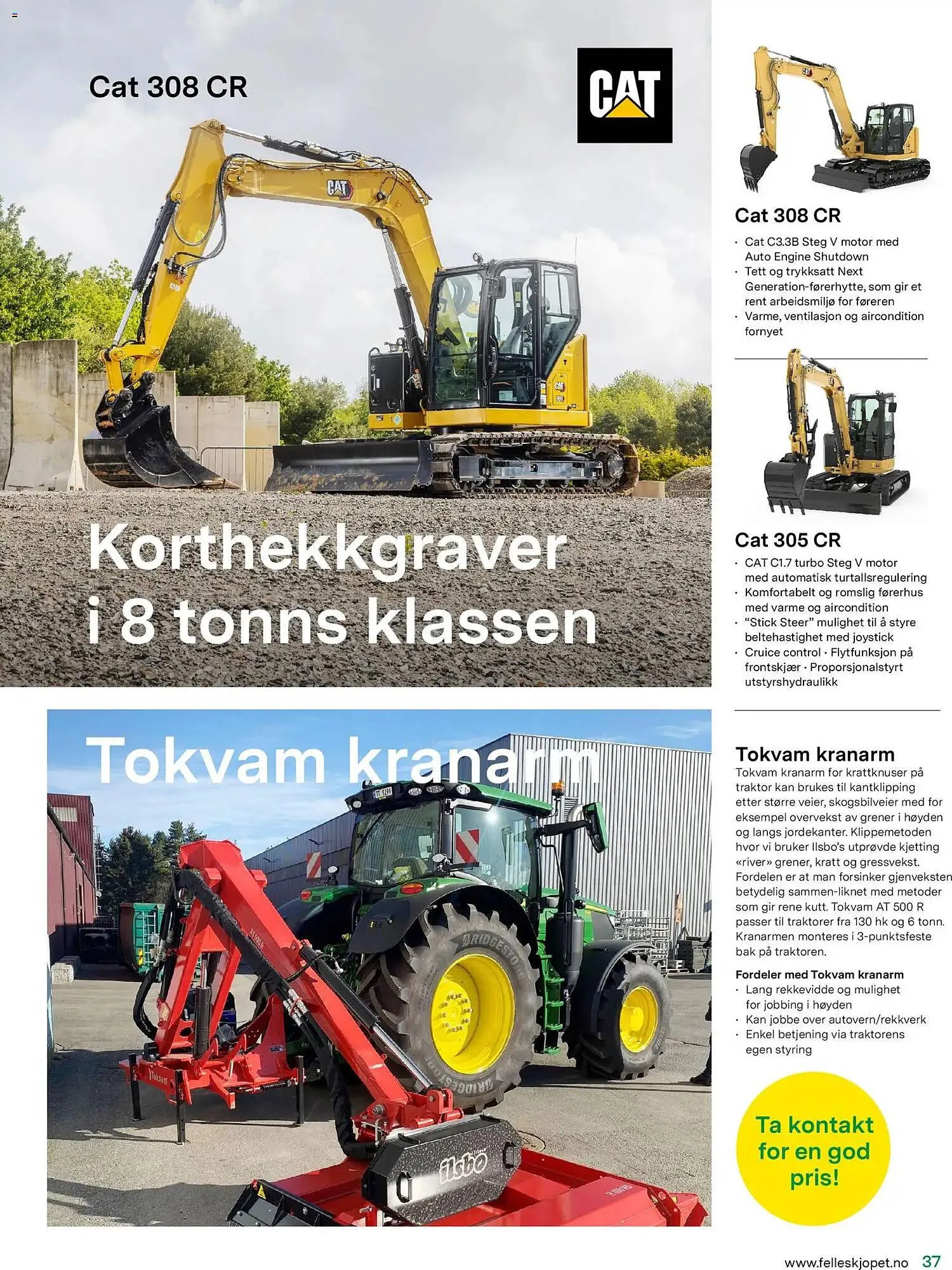 Felleskjøpet kundeavis fra 15. april til 3. januar 2027 - kundeavisside 37