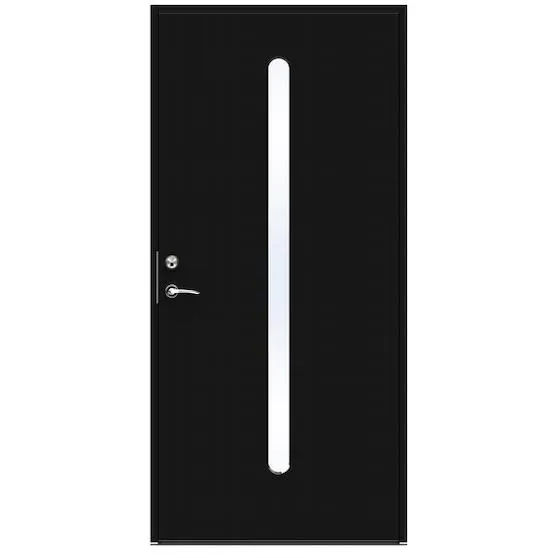 DØRSETT YD DROP 10X21V SVART