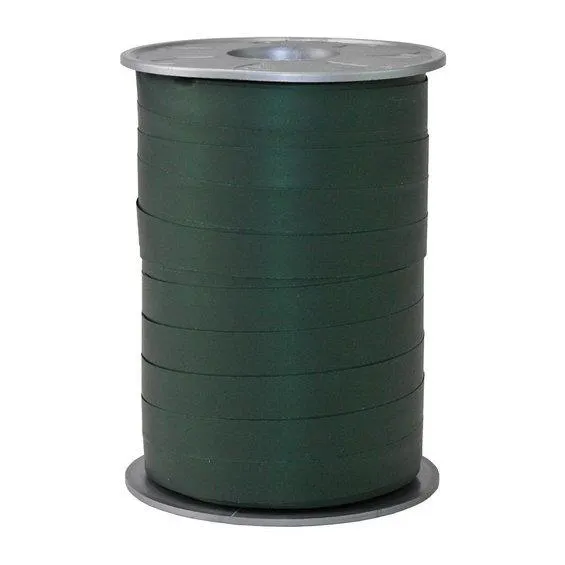 Gavebånd 200 meter på rull, 1 cm bred – mørkegrønn