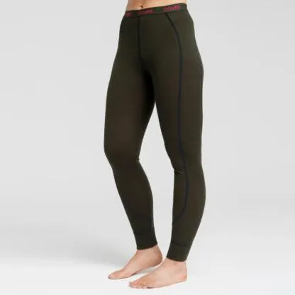 Dovre Women Active Longs i ull, grønn