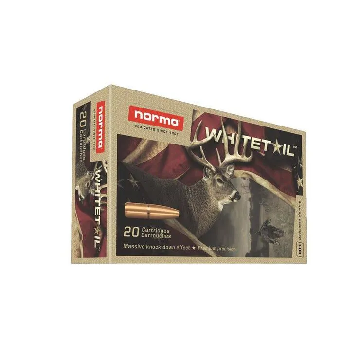 Norma 6,5x55 10,1 gram Whitetail (pr stk 35,95)