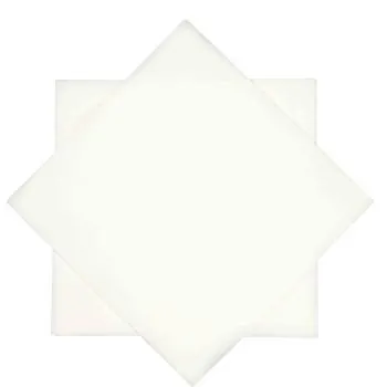 Serviett airlaid 40x40cm hvit