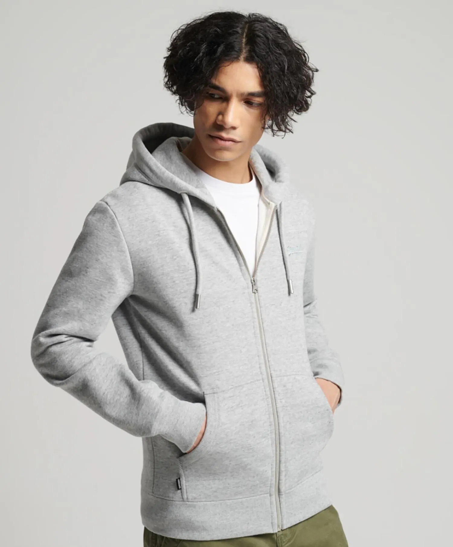 Superdry Logo Zip Hood
