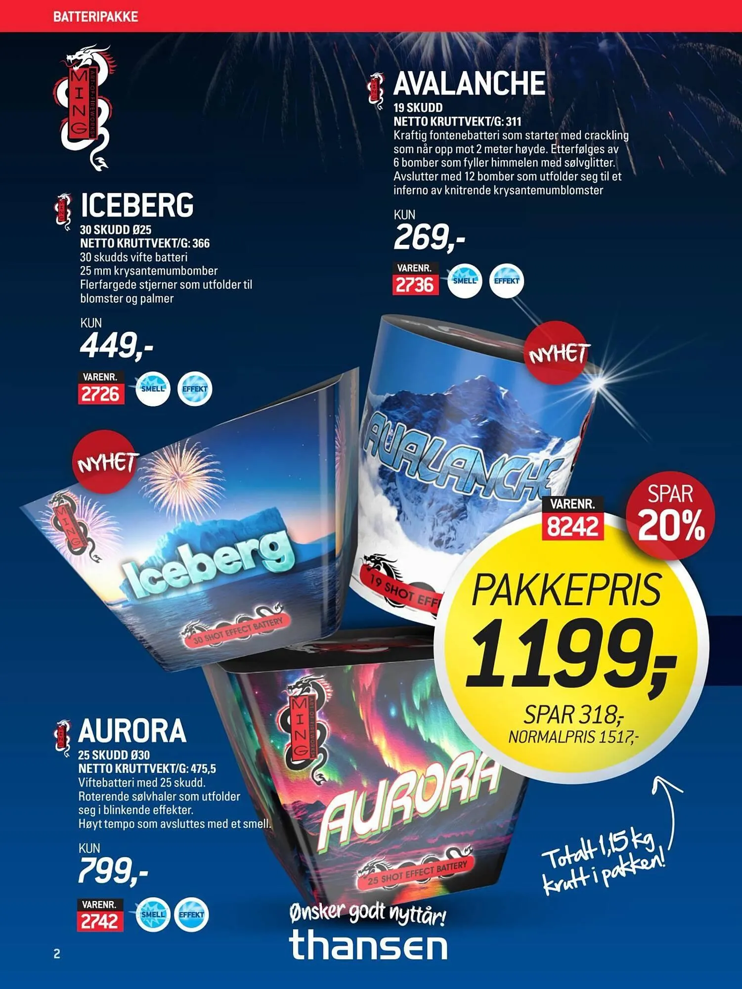 Thansen kundeavis fra 18. desember til 1. januar 2026 - kundeavisside 2