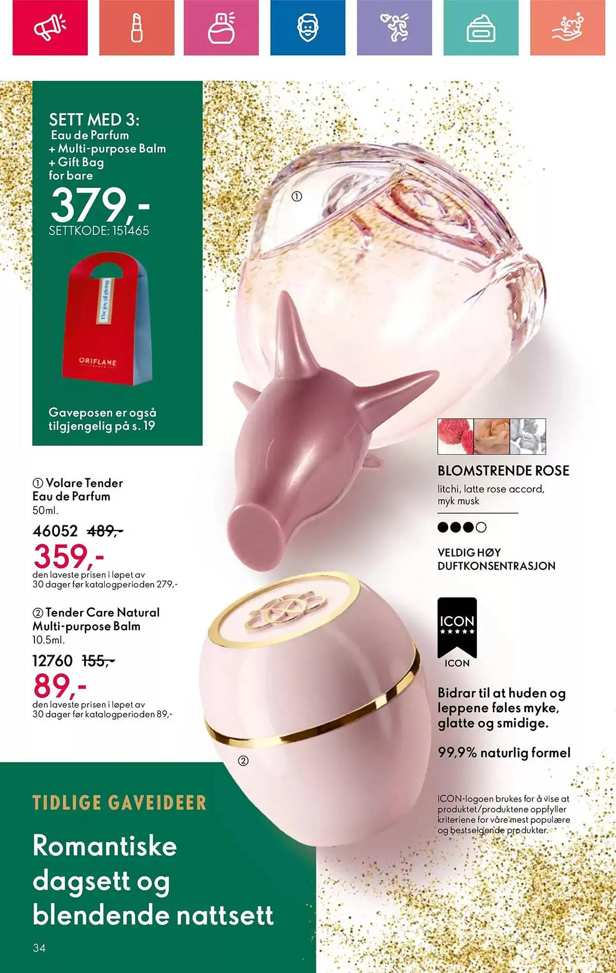 Oriflame Kundeavis fra 14. november til 4. desember 2024 - kundeavisside 34
